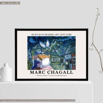The dream, Marc Chagall, Poster