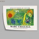 The lovers of Vence, Marc Chagall, Poster