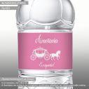 Sticker label Princess carriage