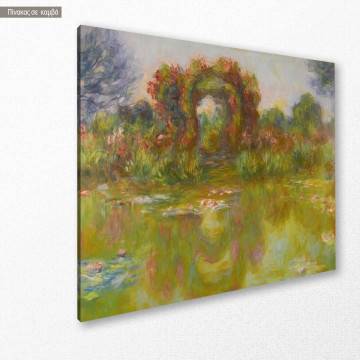 Canvas print Bassin aux Nympheas Monet C. Framed canvas View 1 2