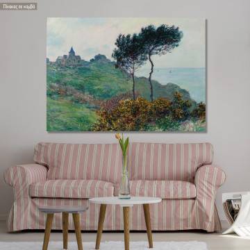 Πίνακας ζωγραφικής Grey weather, Monet C, αντίγραφο σε καμβά