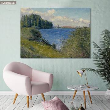 Canvas print The Seine at Argenteuil, Caillebotte G.