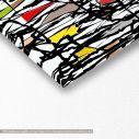 Canvas print Abstract composition, panoramic