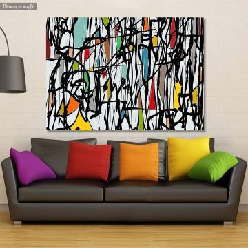 Canvas print, Abstract composition