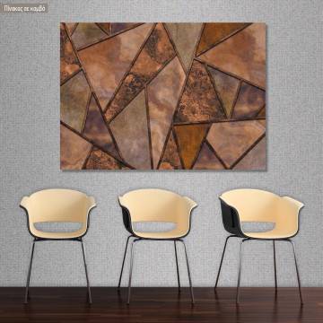 Canvas print, Marble texture mix