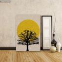 Canvas print Winter sun