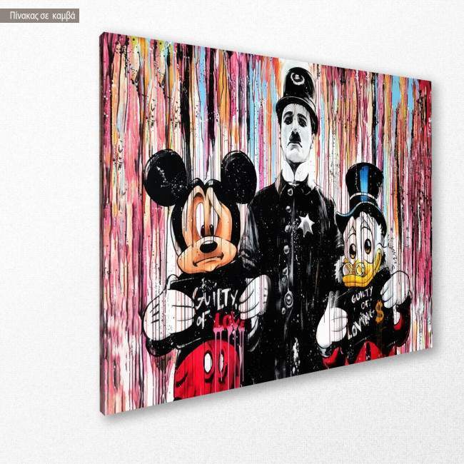 Canvas print, Guilty of love