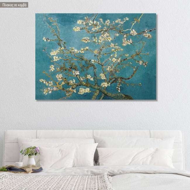 Canvas print Blossoming almond tree, van Gogh Vincent