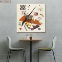 Canvas print Orange, Kandinsky W.