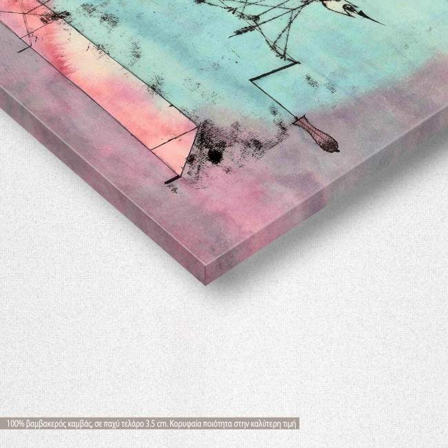 Canvas print Twittering machine, Klee P