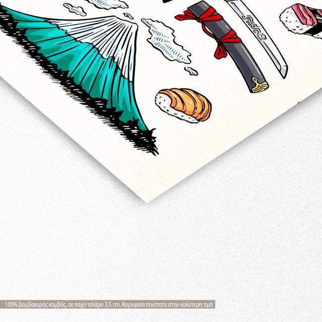 Canvas print Japan artwork