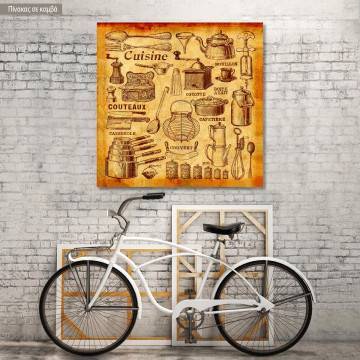 Canvas print La cuisine