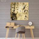 Canvas print Grunge music