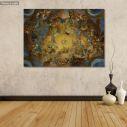 Canvas print Charles VI in heavenly splendor fresco, Austrian National Library