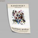 Αφίσα Έκθεσης Kandinsky, Bauhaus Archiv, αφίσα