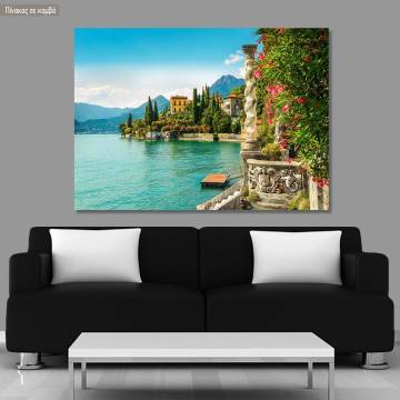 Canvas print, Lake Como