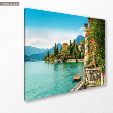 Canvas print Lake Como Framed canvas View 1 2