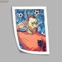 A football Van Gogh, Poster