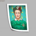 A football Frida, Poster