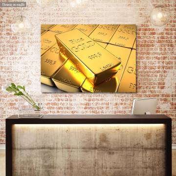 Canvas print, Pure gold