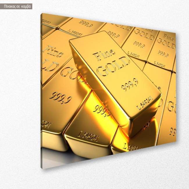 Canvas print, Pure gold