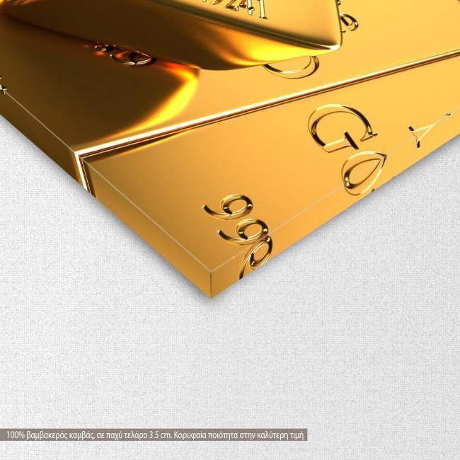 Canvas print, Pure gold