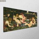 Canvas print The awakening of Adonis, Waterhouse J. W. panoramic