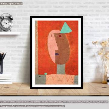 Clown, Klee Paul, Poster