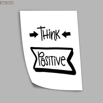 Poster Think positive 2