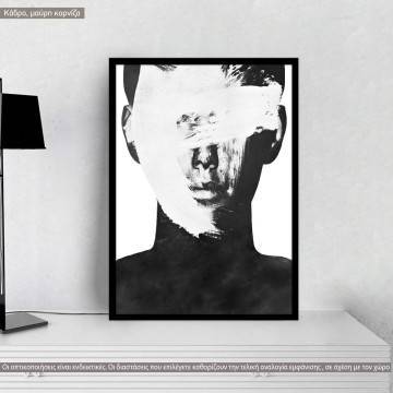 Me,  κάδρο, μαύρη κορνίζα