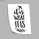 Poster It is what ti is