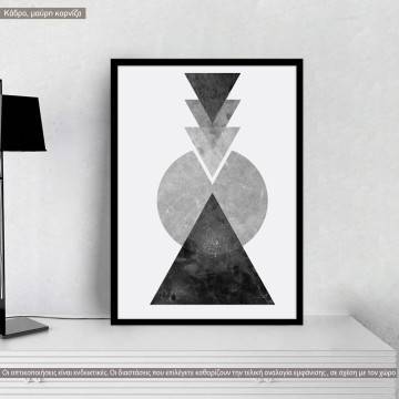 Circles and triangles II, Poster