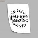 Poster You ar amazing