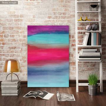 Canvas print Hand painted gradient