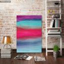 Πίνακας σε καμβά Hand painted gradient κάθετο