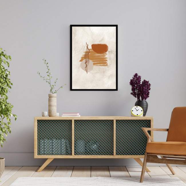 Watercolor Organic plant III, Poster