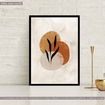 Watercolor Organic plant V, Poster