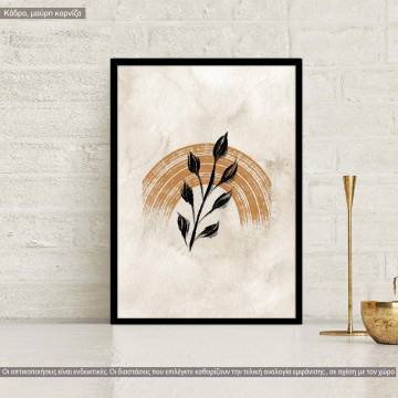 Watercolor Organic plant VIII, Poster