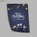 Merry Christmas happy new year, poster