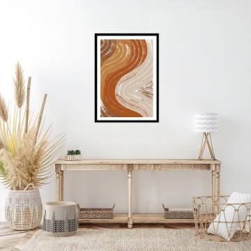 Brushed lines X, Poster 2