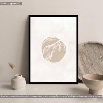 Watercolor Organic plant XV, Poster