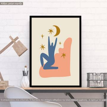 Clipart Matisse style I, Poster