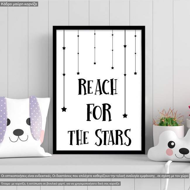Poster Reach for the stars