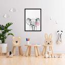 Poster Bubble elephant