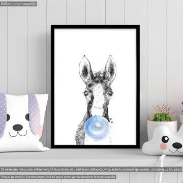 Poster Bubble horse