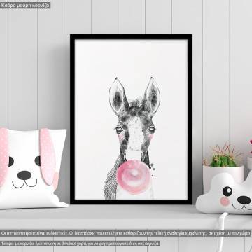 Poster Bubble horse 2