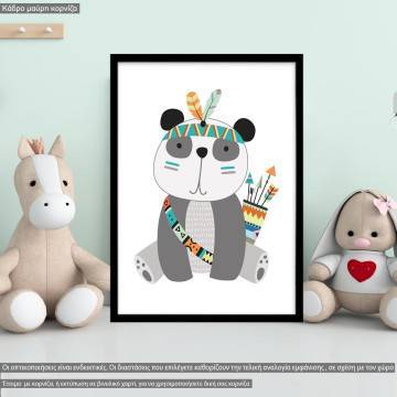 Tribal panda I, poster
