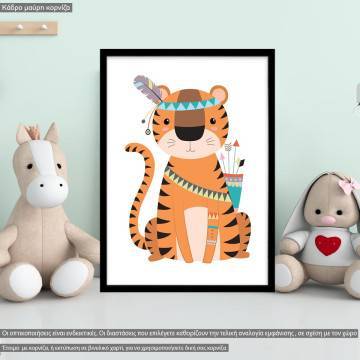 Tribal tiger I, poster