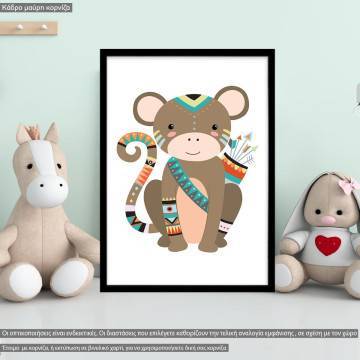 Tribal monkey II, poster