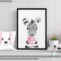 Poster Bubble zebra